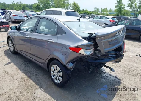 2016 Hyundai Accent Se из США, поврежденный, VIN KMHCT4AE0GU951285